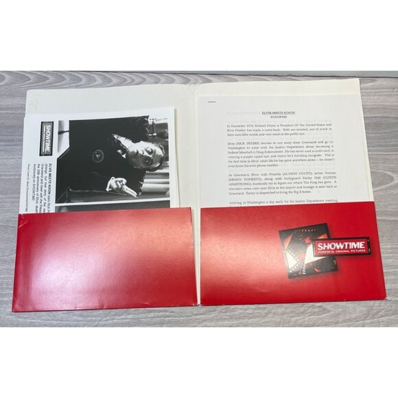 Elvis Meets Nixon Movie Press Kit Showtime Promo Packet Rick Peters Bob Gunton - Picture 2 of 9